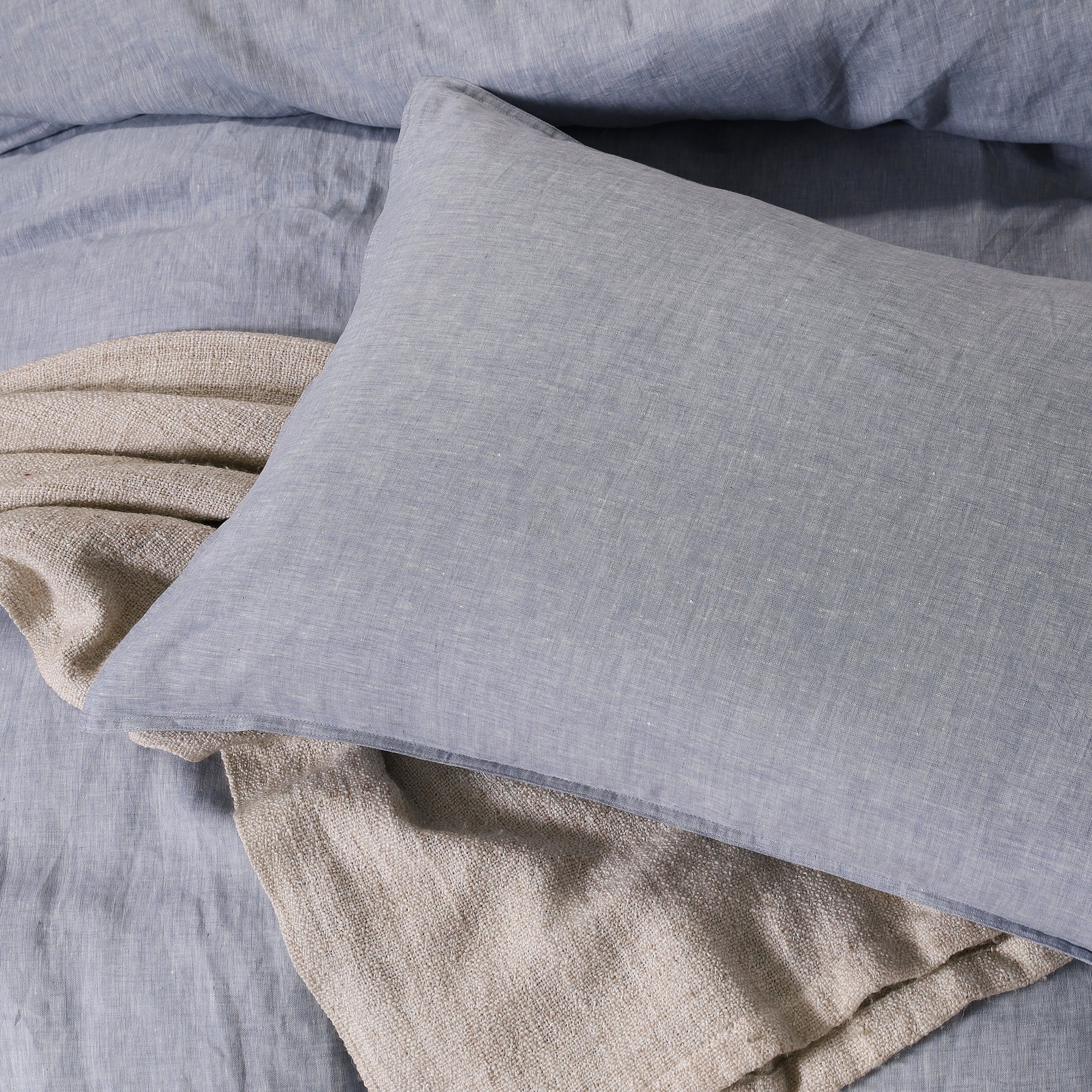 French Linen Duvet Cover Set - Available in 6 Beautiful Colours