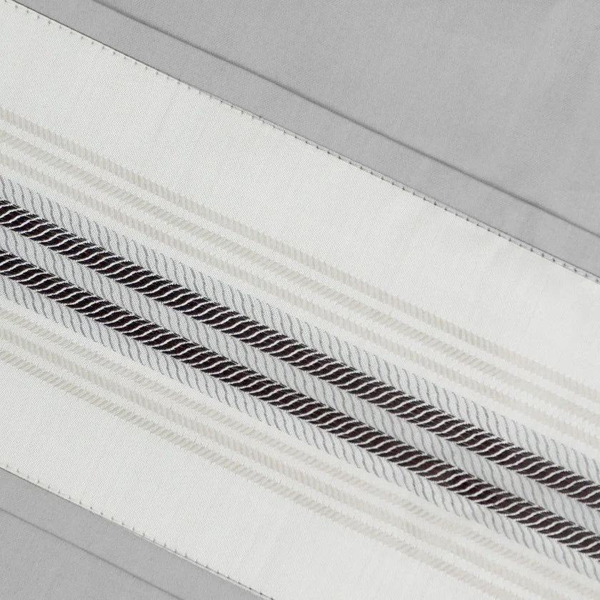 Capri Sussex | Jacquard Duvet Cover by St Geneve Fine Linen - Fabric from Italy Sewn in Canada