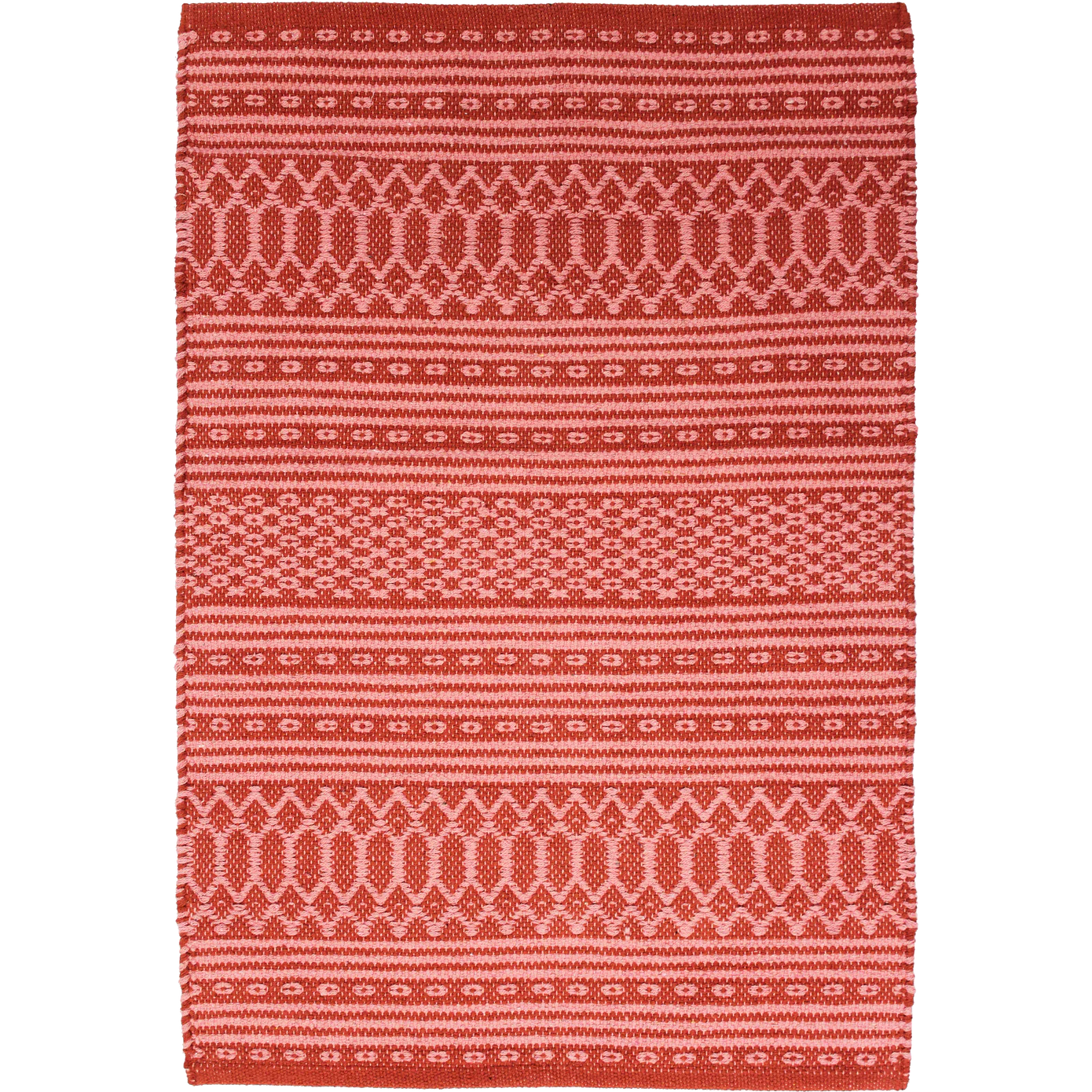 Dhurrie Grand Rose Pearl Rug