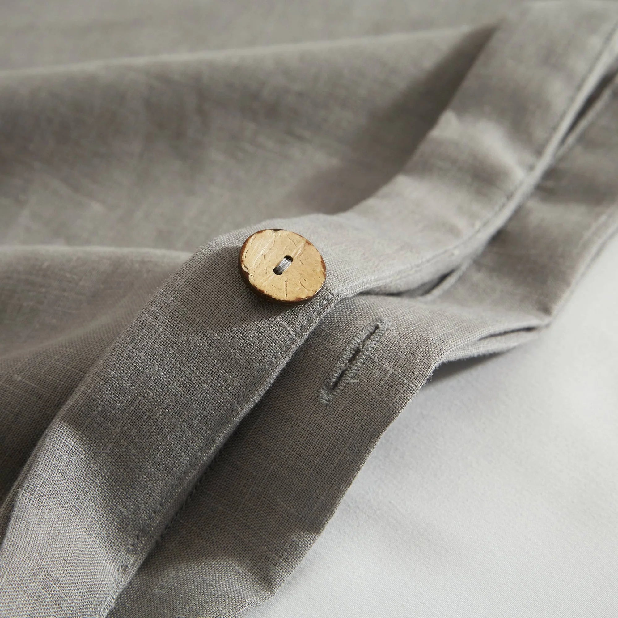 French Linen Duvet Cover Set by Daniadown. Available In 3 Colours