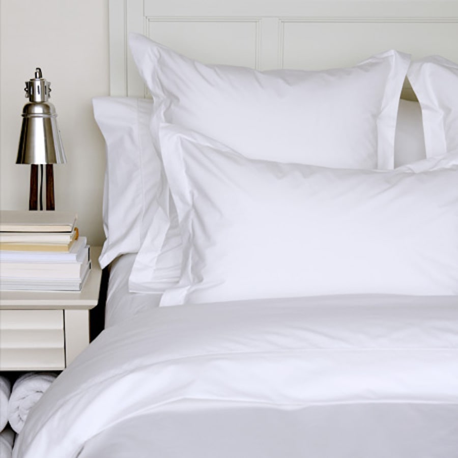 500TC Solid Collection Fitted Sheet by Cuddle Down Bedding - Made In Canada