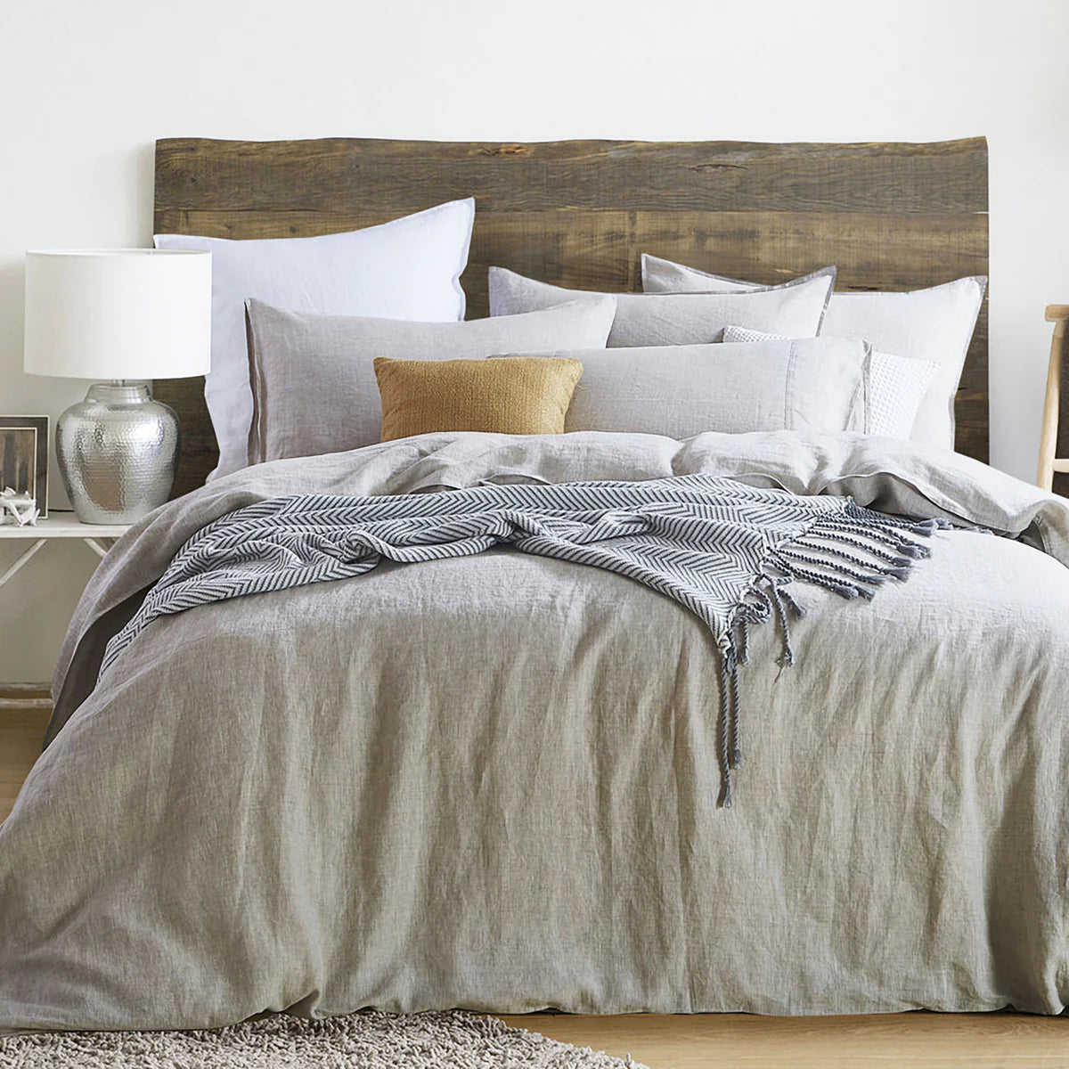 French Linen Duvet Cover Set - Available in 6 Beautiful Colours