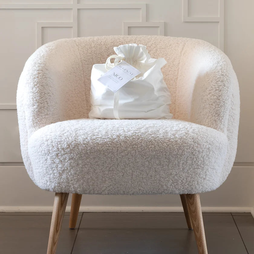 Nico Organic Percale 100% Organic Long Staple Cotton by St Geneve Fine Linen - Made In Canada
