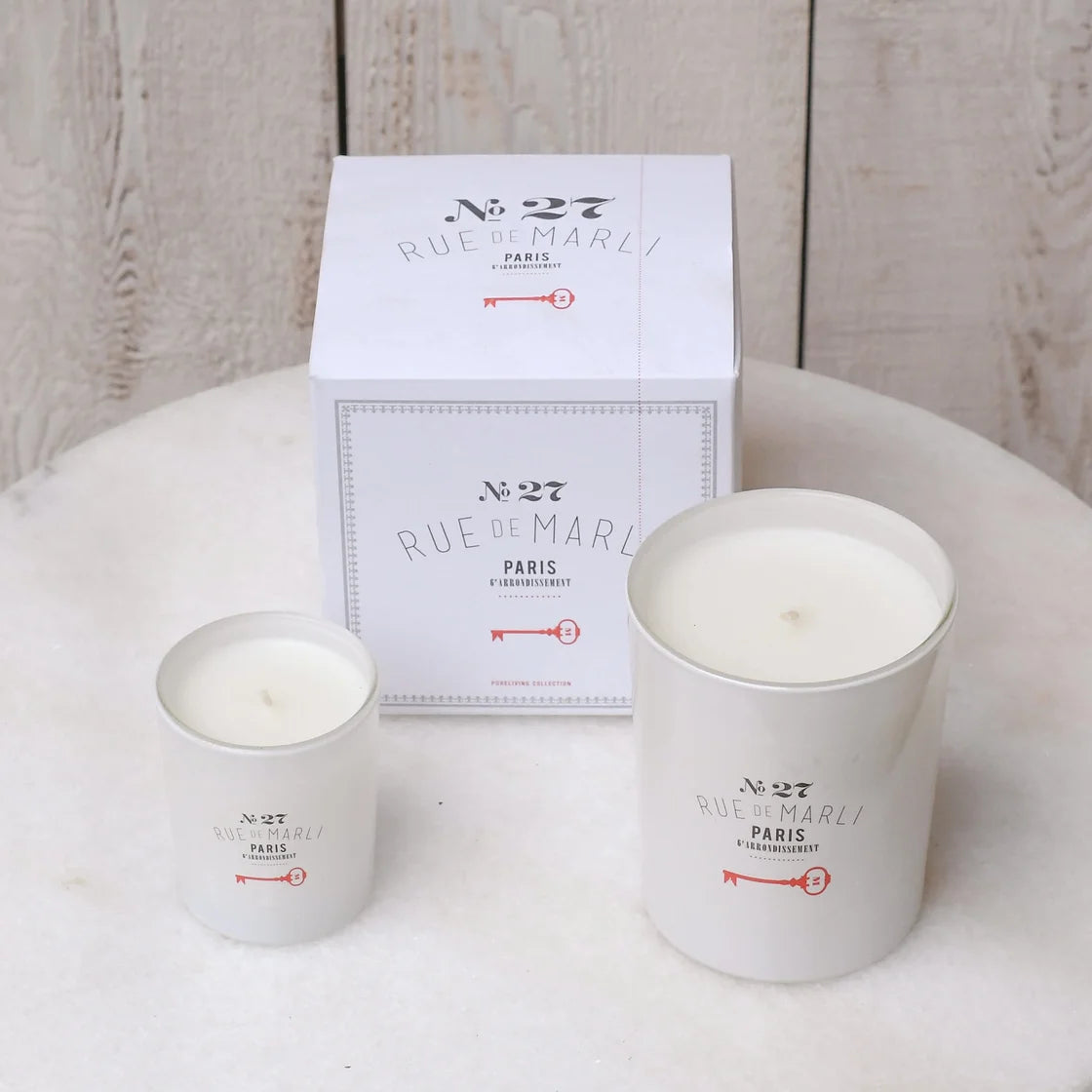 No.27 Rue de Marli Paris Soy Candles