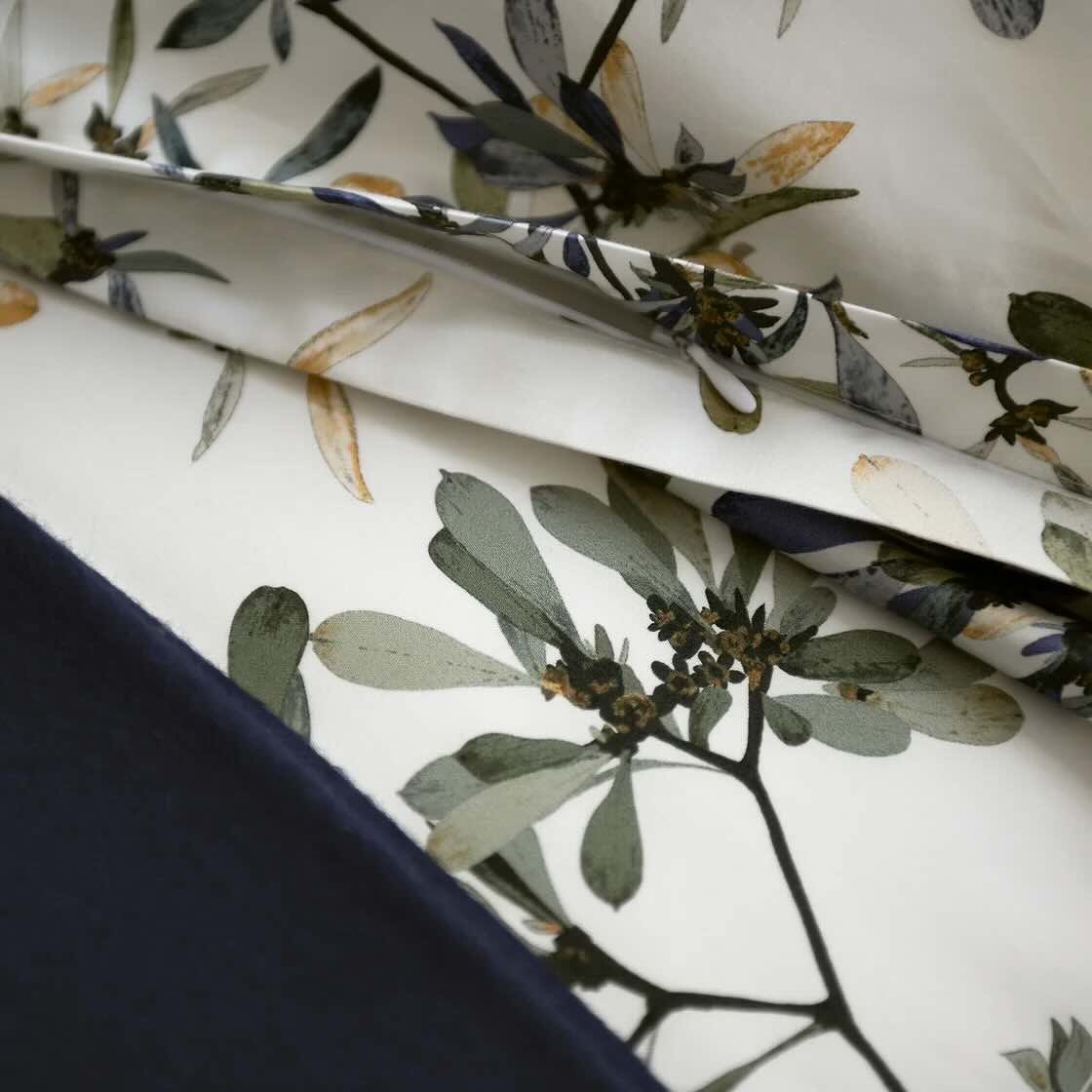 Paloma | Printed Sateen Bedding by St Geneve -Made for St. Genève in Portugal