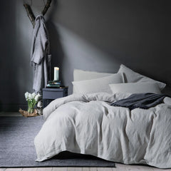 French Linen Duvet Cover Set - Available in 6 Beautiful Colours