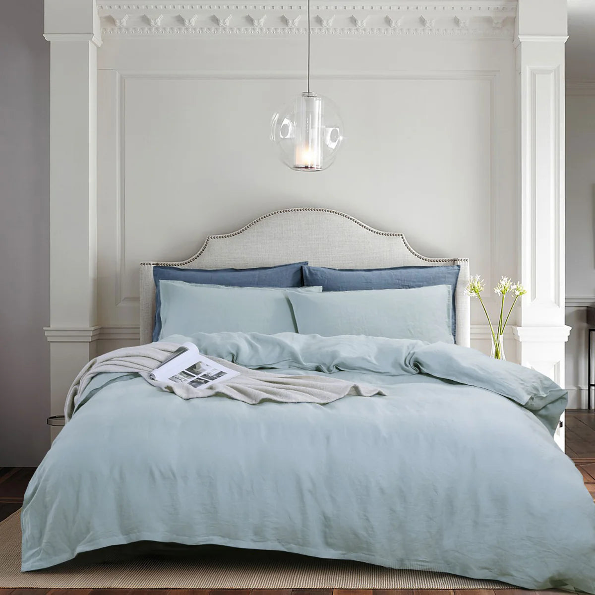 French Linen Duvet Cover Set - Available in 6 Beautiful Colours