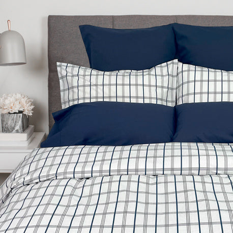 Tobey Duvet Cover and Sheet Set Cuddle Down  Bedding - Made In Canada