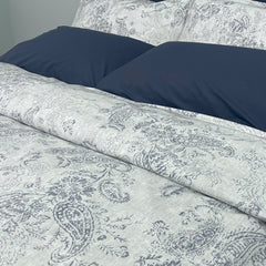 Vintage Paisley Duvet Cover and Sheet Set by Cuddledown - Made In Canada