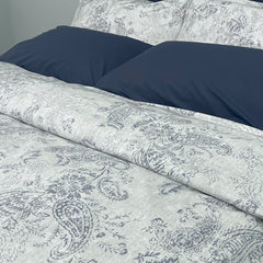 Vintage Paisley Duvet Cover and Sheet Set by Cuddle Down  Bedding - Made In Canada