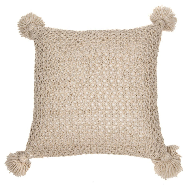 Janick Natural Knitted Coshoin by BRUNELLI