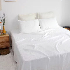 100% French Linen Sheet Set