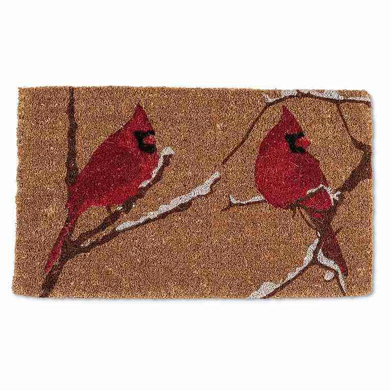 Cardinals on Snowy Branch