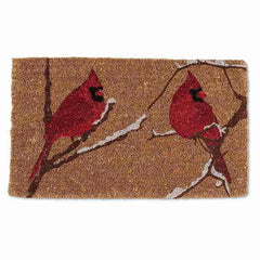 Cardinals on Snowy Branch