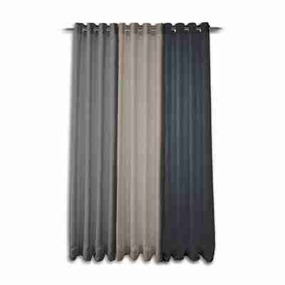 Modern Tweed Concrete Curtain Panel by BRUNELLI