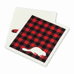 Buffalo Check Beaver Dishcloths. Set of 2