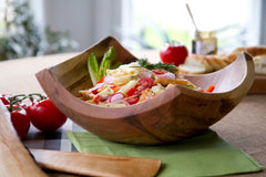 AMBROSIA MAPLE SHARD SALAD BOWL BY STINSON STUDIO