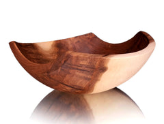 AMBROSIA MAPLE SHARD SALAD BOWL BY STINSON STUDIO