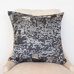 Oro & Argento Cushion by St Geneve Fine Linen