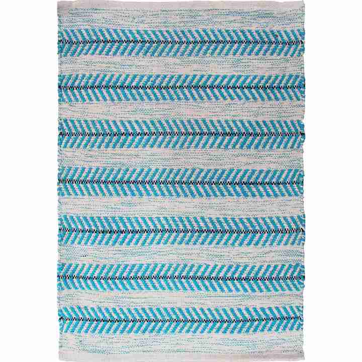 Dhurrie Arrow Blue