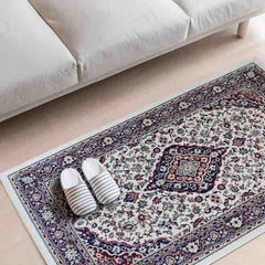 Art Silk Afande Cream Rug