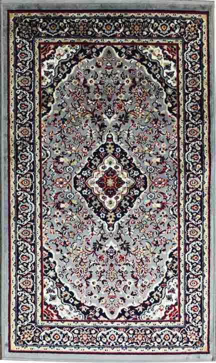 Art Silk Afande Gray Rug