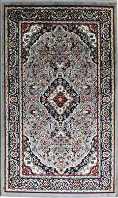 Art Silk Afande Gray Rug