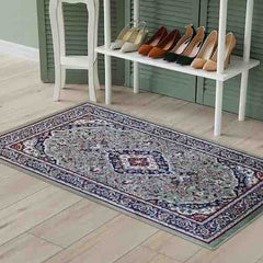 Art Silk Afande Green Rug