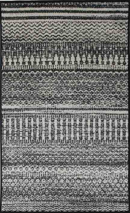 Art Silk Antique Gray Rug