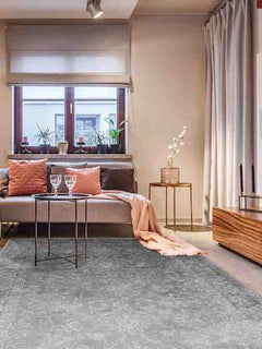 Art Silk Centennial Slate Gray Rug