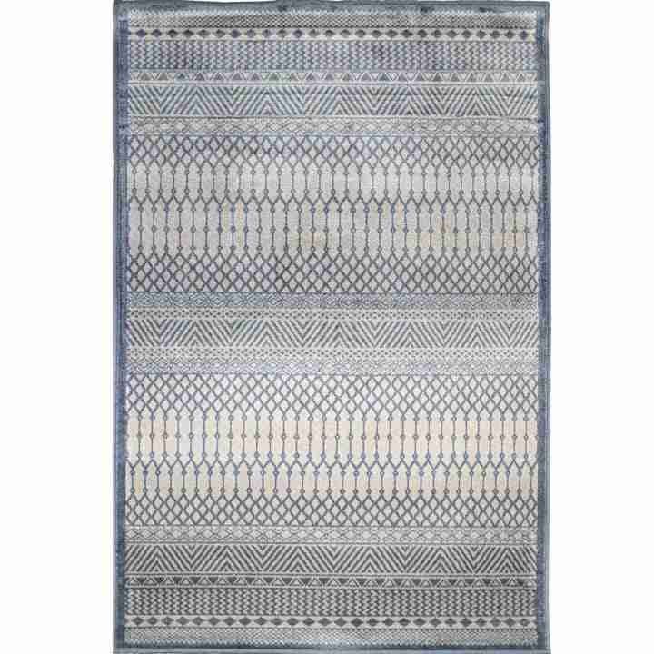 Art. Silk Gaby Ivory/Blue