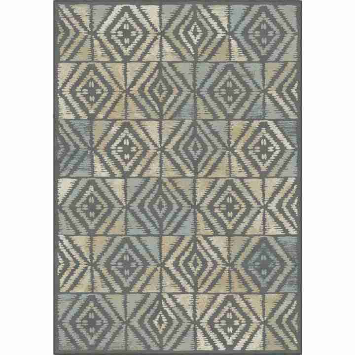 2x8 (67x210 cm) Art. Silk Graphica Gray/Tan