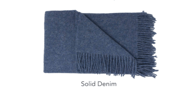 Avele 100% Wool Throw by St Geneve