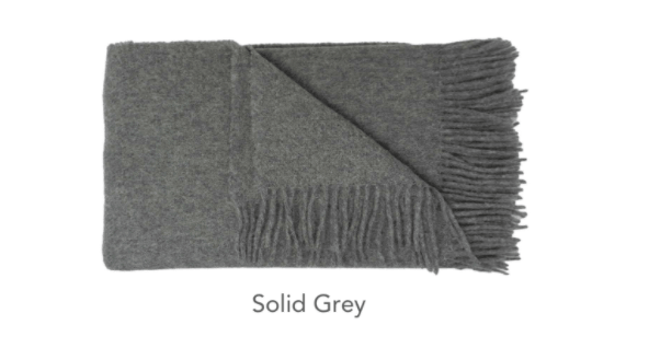 Avele 100% Wool Throw by St Geneve