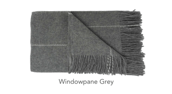 Avele 100% Wool Throw by St Geneve