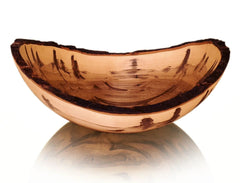 BARK EDGE AMBROSIA MAPLE BOWL BY STINSON STUDIO