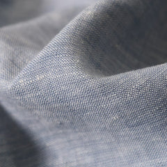BLUE HEATHER FRENCH LINEN DUVET COVER SET