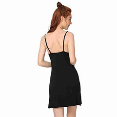 Black Bamboo Lace Nightie