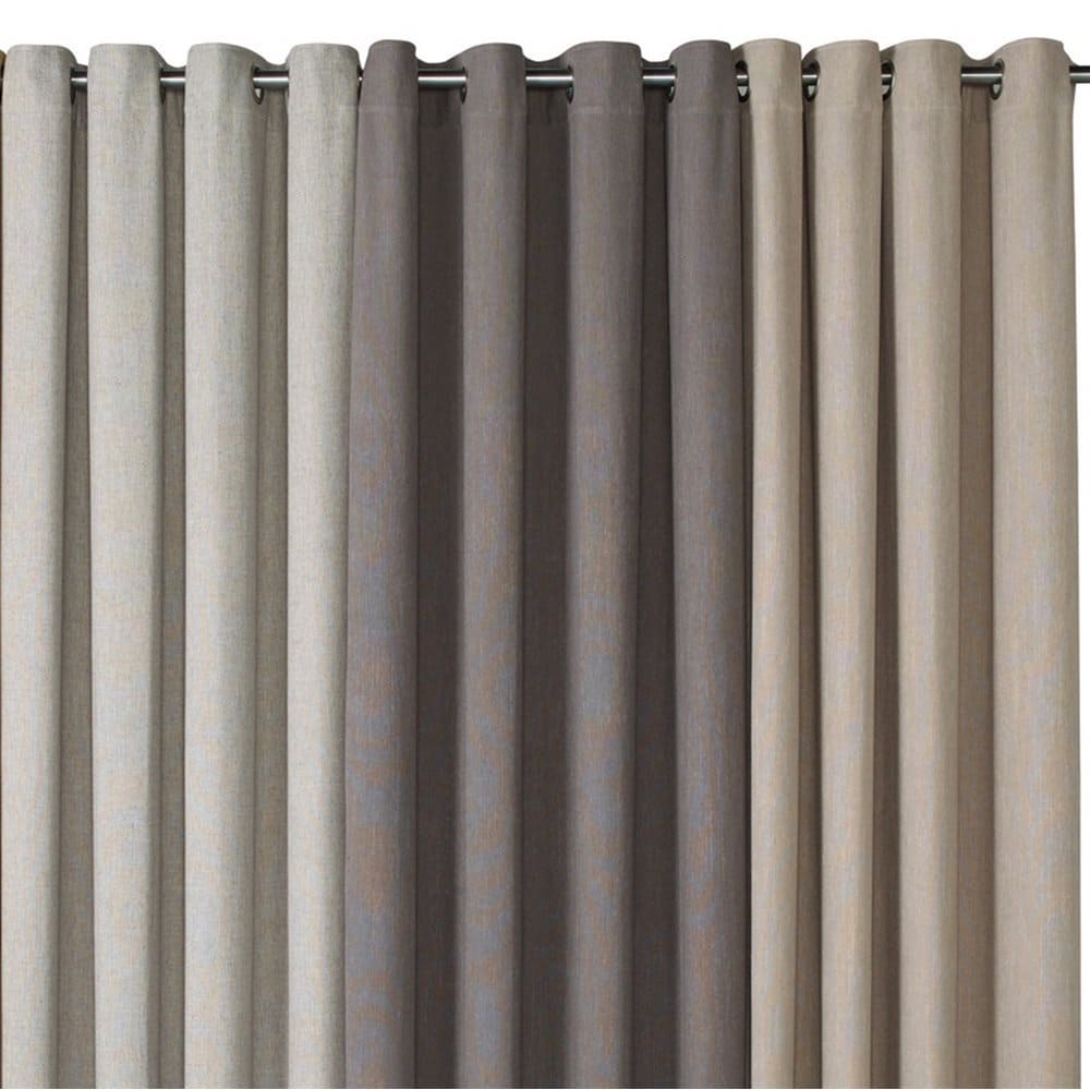 Carbonara Soft Grey Curtain Panel by BRUNELLI