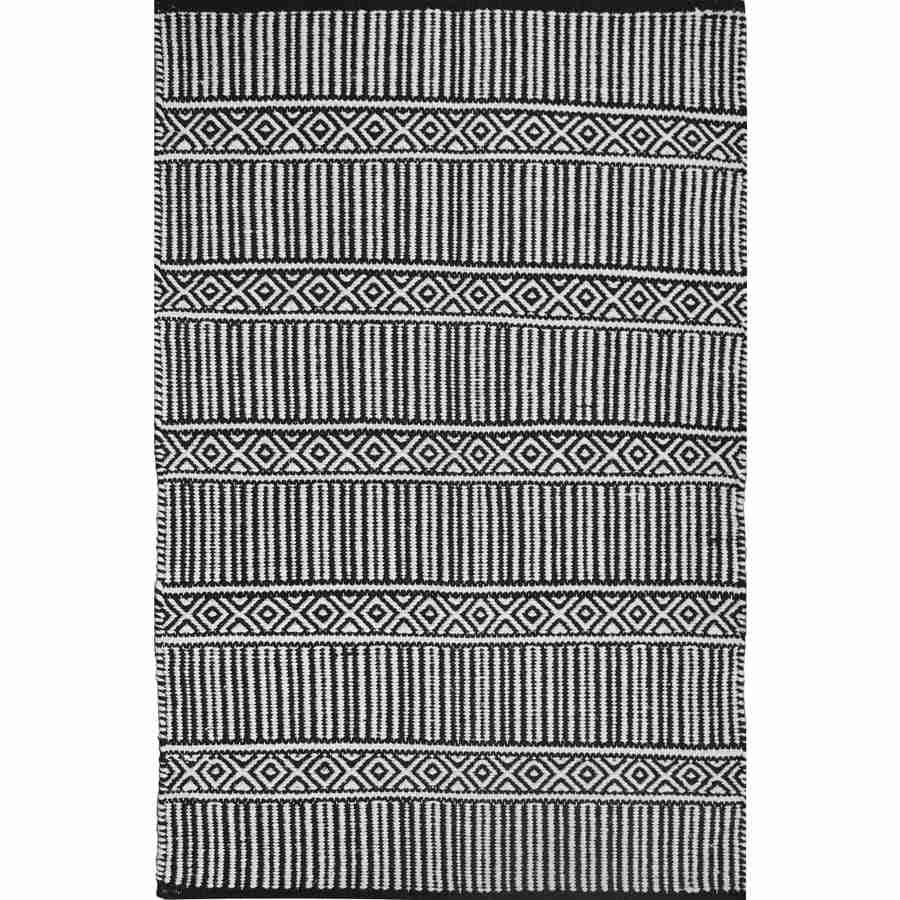 Dhurrie Century Black