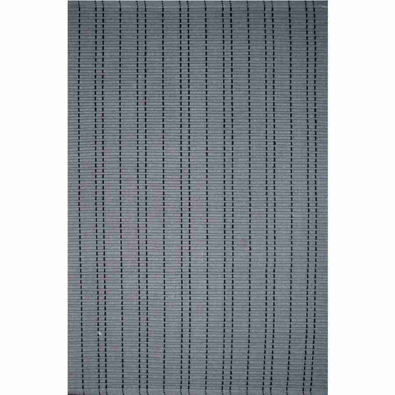Dhurrie Saddle Stitch Charcoal