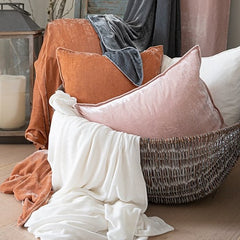 Divina Silk Velvet Throws & Shawls by St Geneve Fine Linen