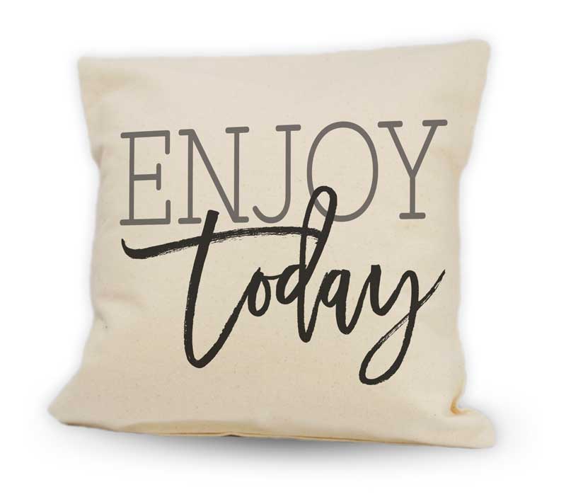 Enjoy Today Cushion 12