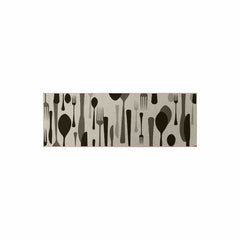 Forks & Spoons Poly Mat 1.5' x 2.5'