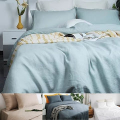 100% French Linen Sheet Set