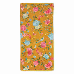 Good Evening Khaki Muticoloured Floral Towel