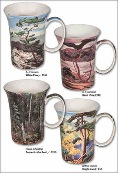 'Group of Seven' Set of 4 Mugs
