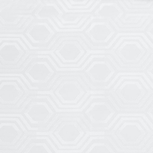 HEX WHITE DUVET COVER SET