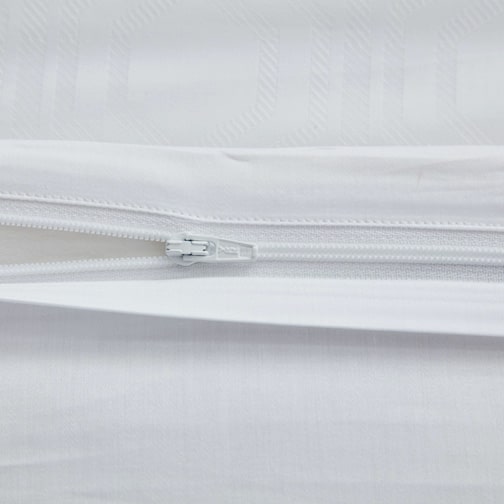 HEX WHITE DUVET COVER SET