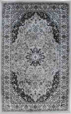 Art Silk Kashan Silver